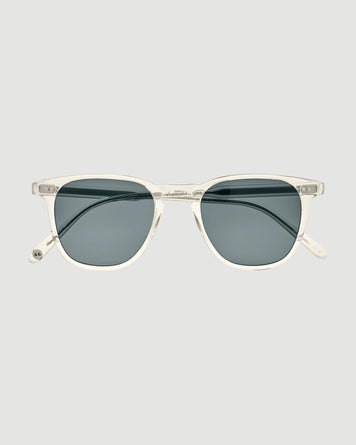 Garrett Leight Brooks Sun 47 Champagne/Semi-Flat Blue Smoke Eyewear