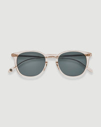 Garrett Leight Kinney Sun Prosecco Grey/Blue Grey Smoke Eyewear