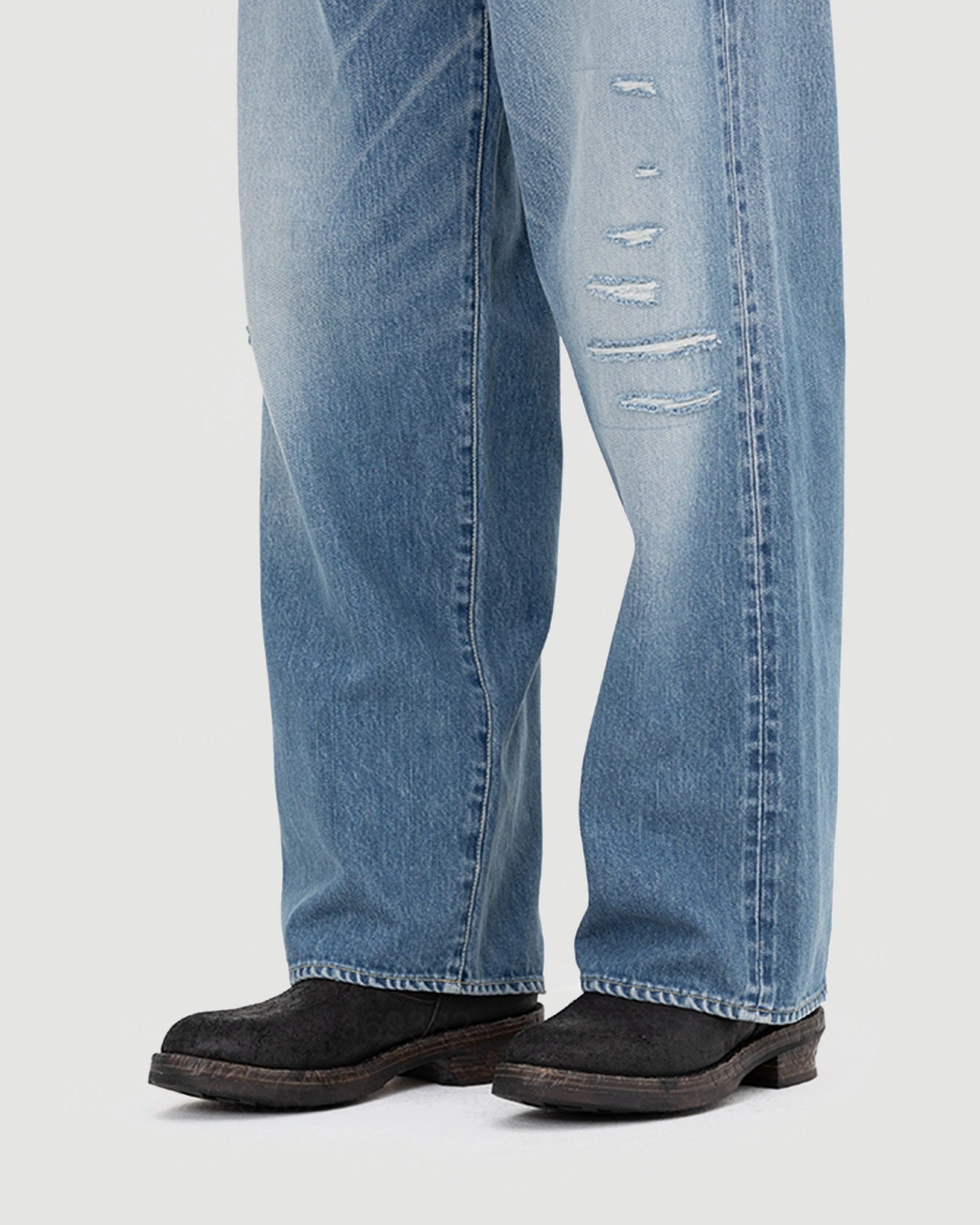 Visvim T.W.O. Boots-Folk Black Shoes Leather Men