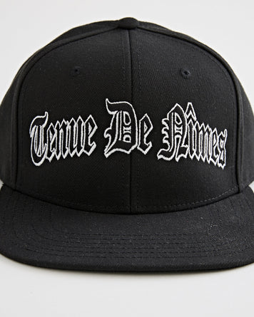 Tenue de Nîmes Tenue de Nîmes Snapback Black Cap