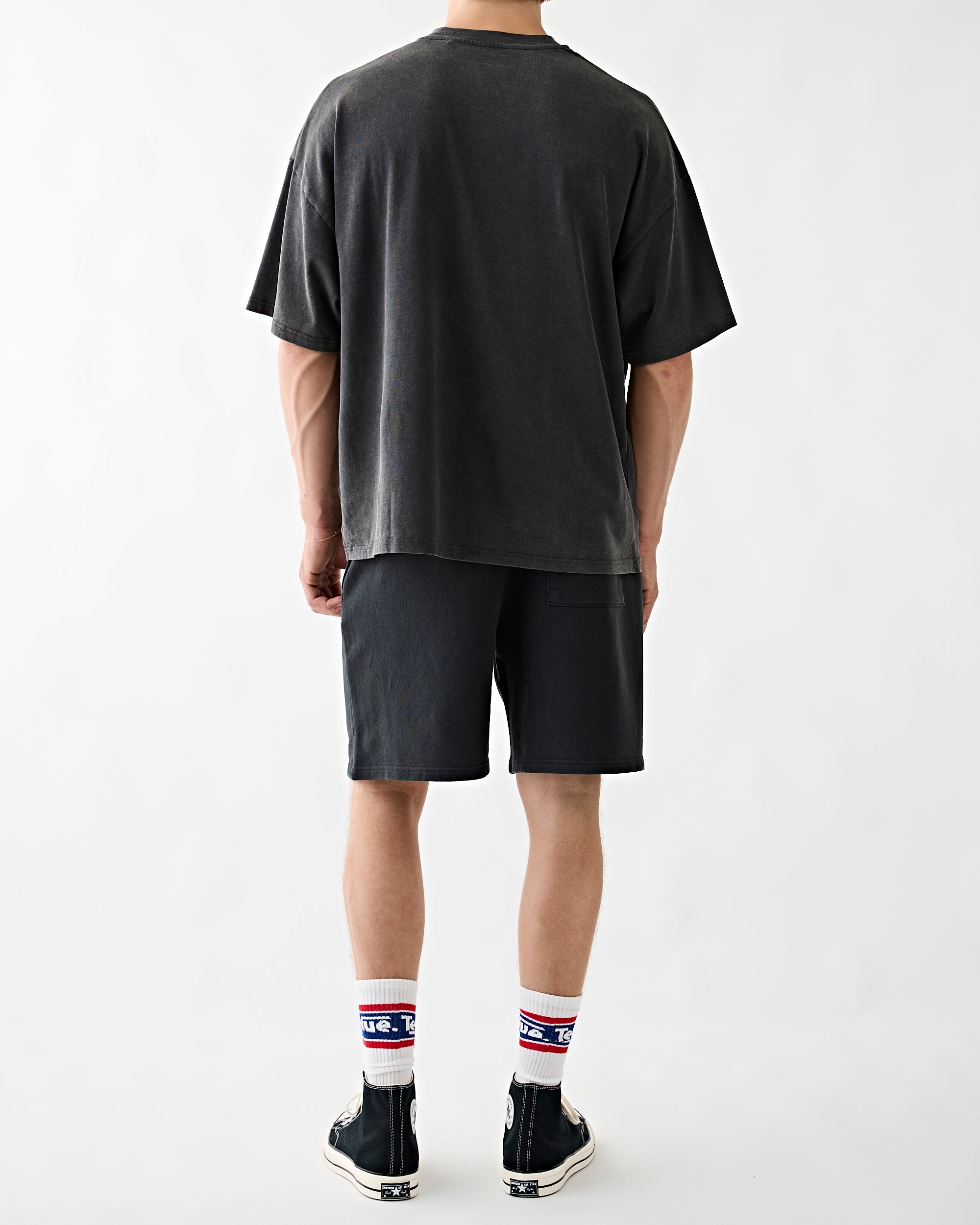 Tenue de Nîmes Matty Sweatshorts Vintage Black Shorts Men