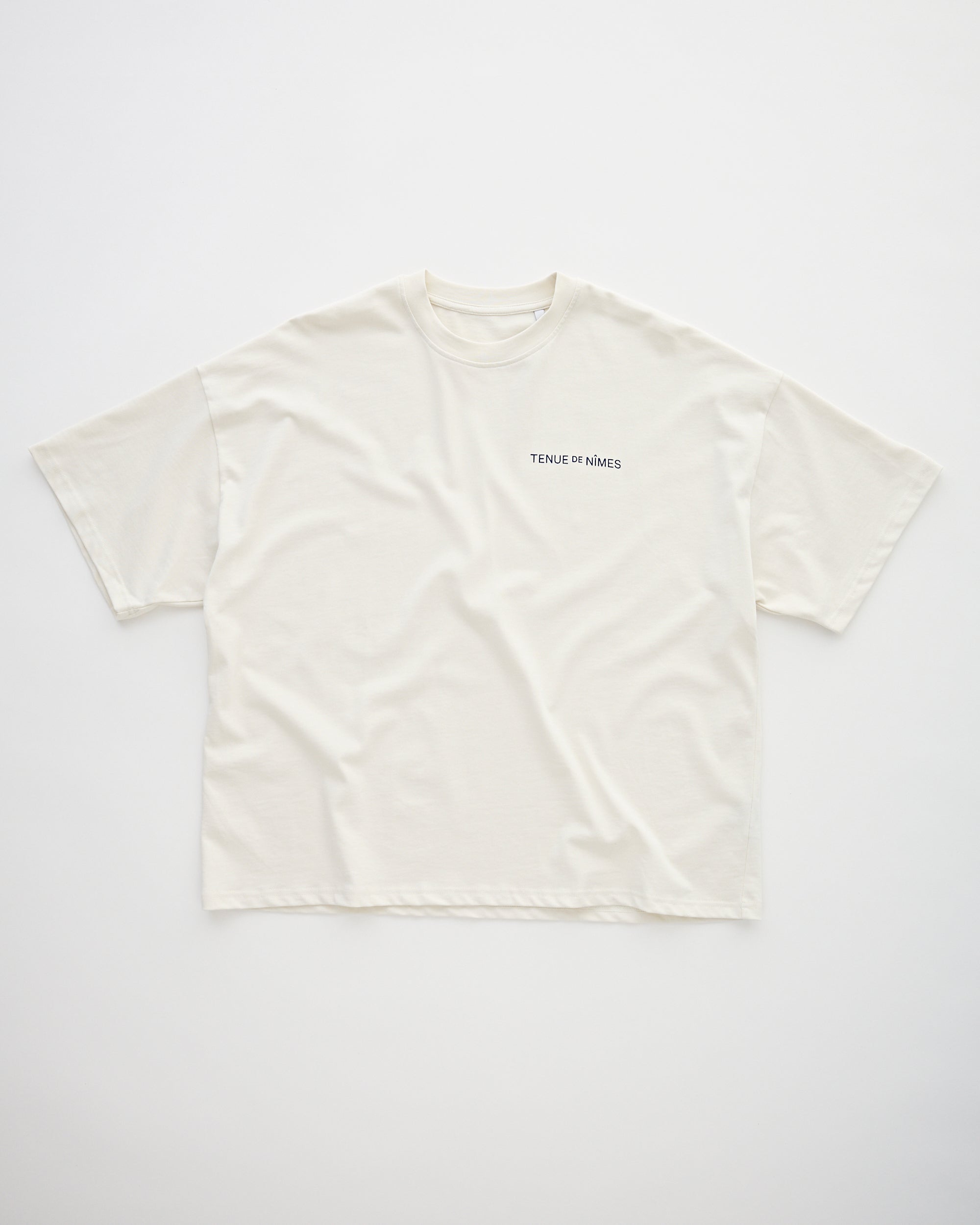 Tenue de Nîmes Matty Oversized Tee Vintage White T-shirt S/S Men