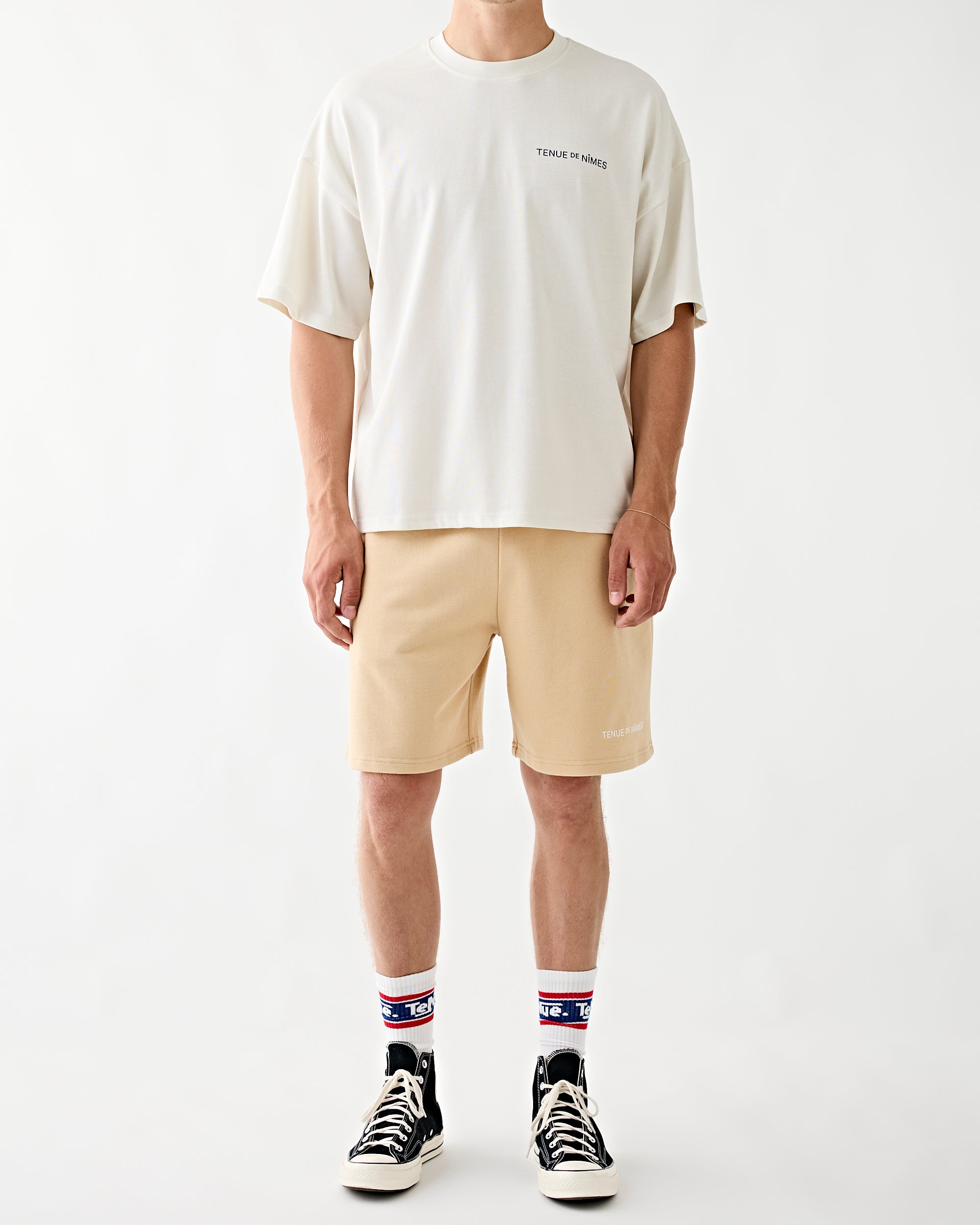 Tenue de Nîmes Matty Sweatshorts Sand Shorts Men