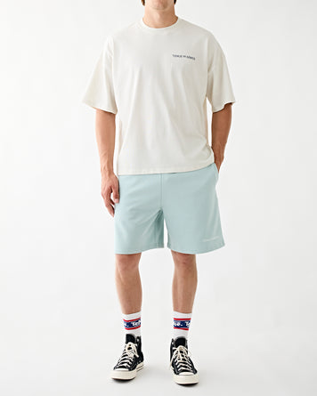 Matty Sweatshorts Ice Blue