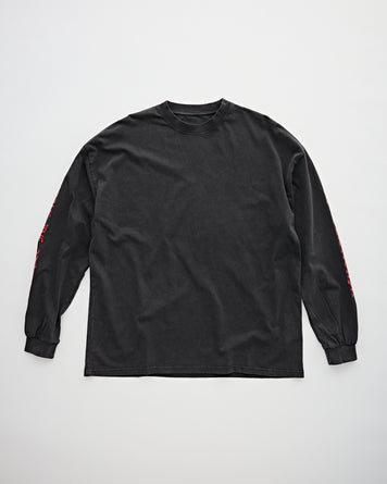 Slater L/S Tee Black/Red