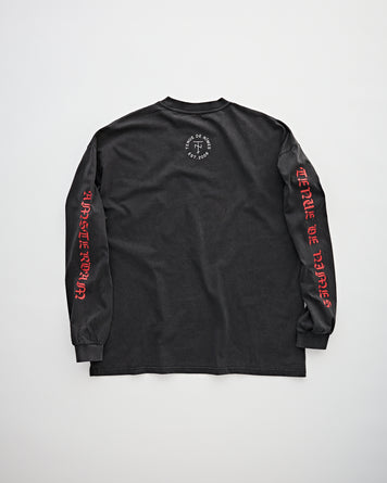 Slater L/S Tee Black/Red