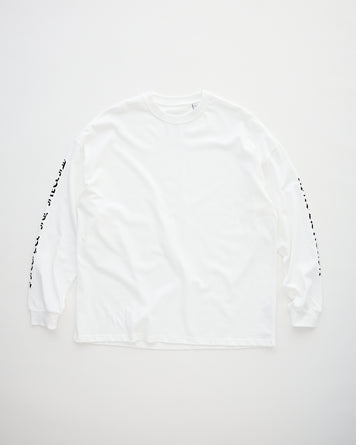 Slater L/S Tee White/Black