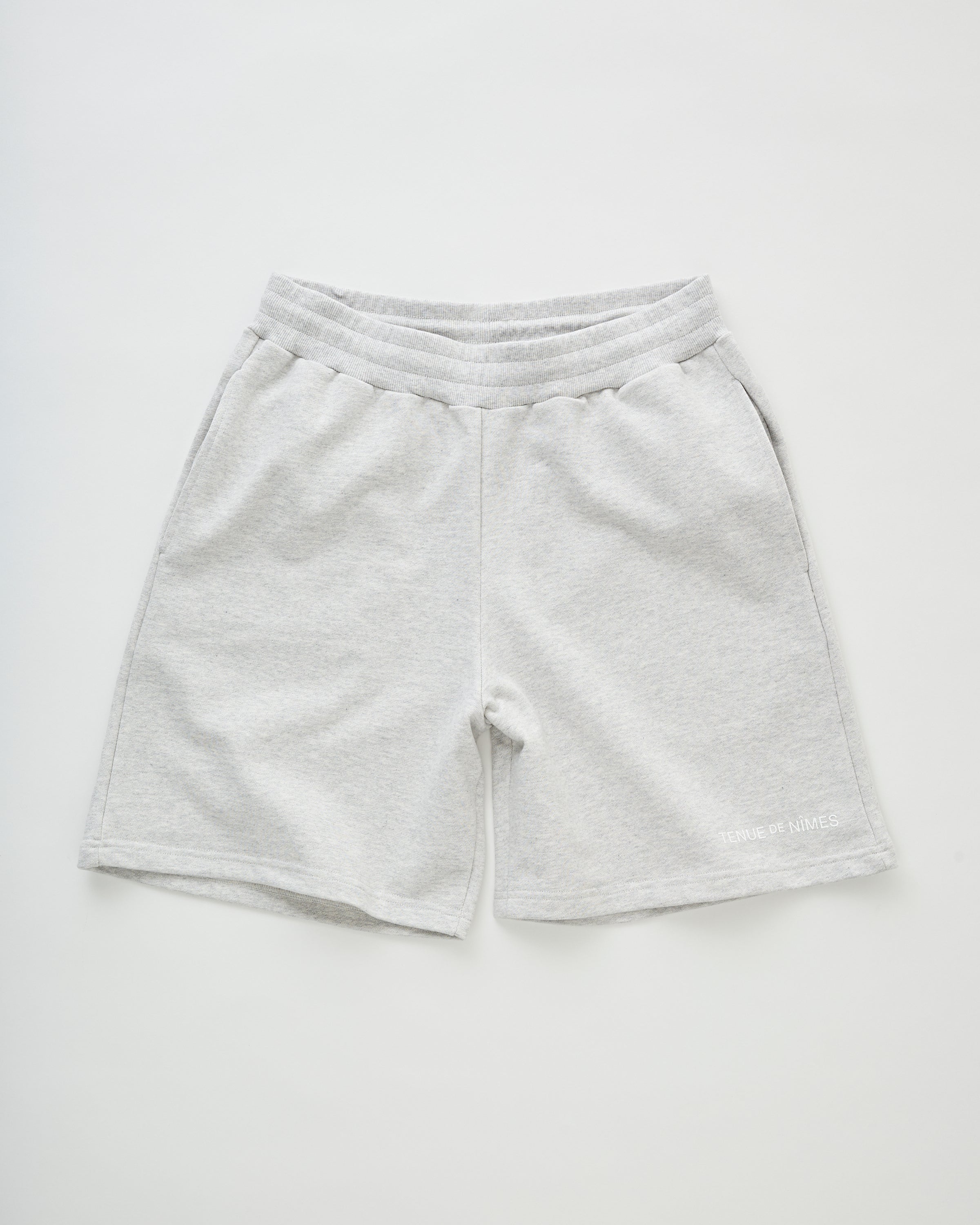 Tenue de Nîmes Matty Sweatshorts Grey Melange Shorts Men
