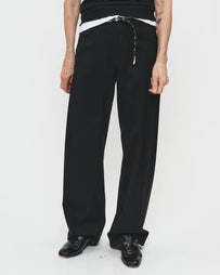 6397 Twisted Seam Pant Black Pants Women