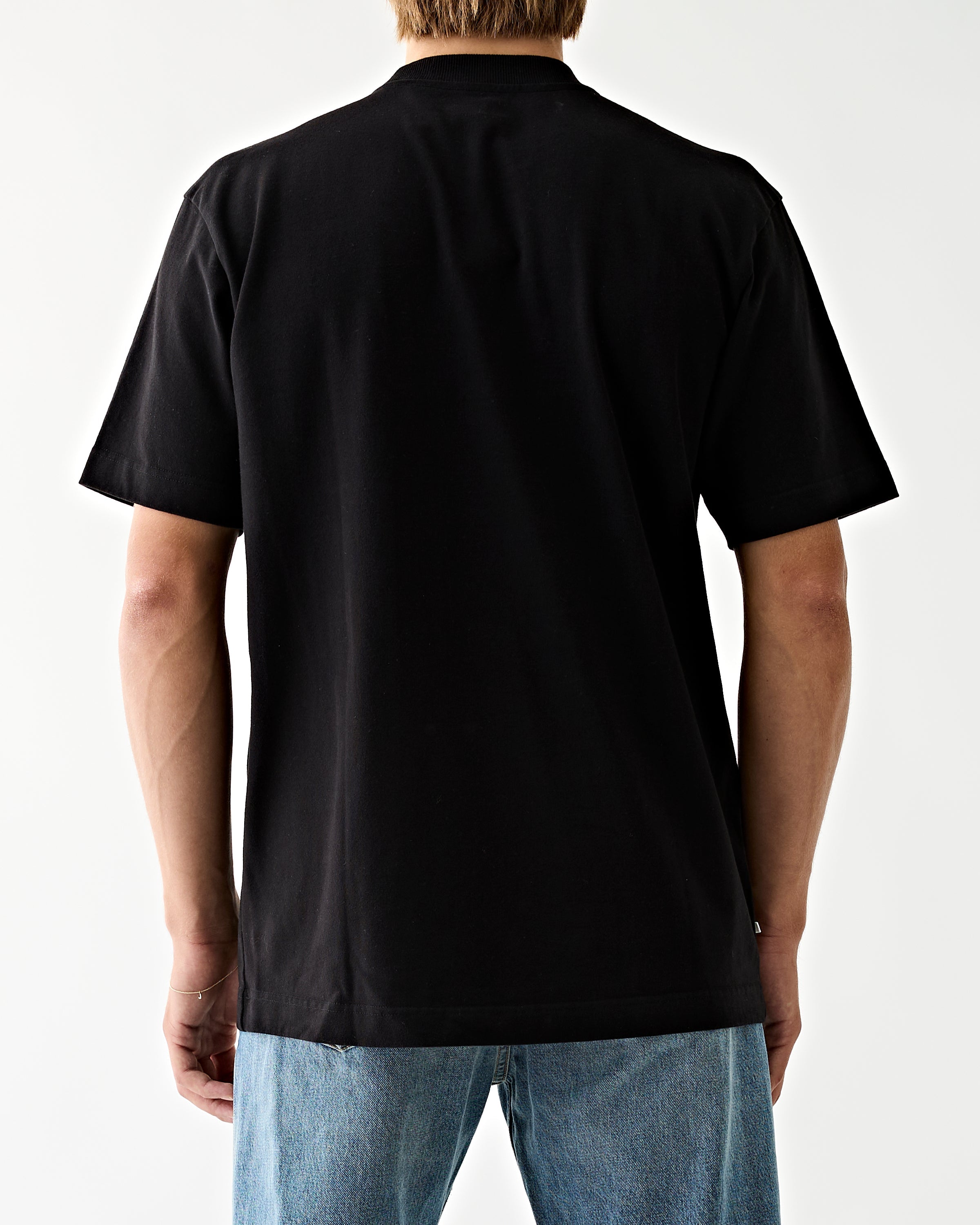 Tenue. Bruce Black T-shirt S/S Men