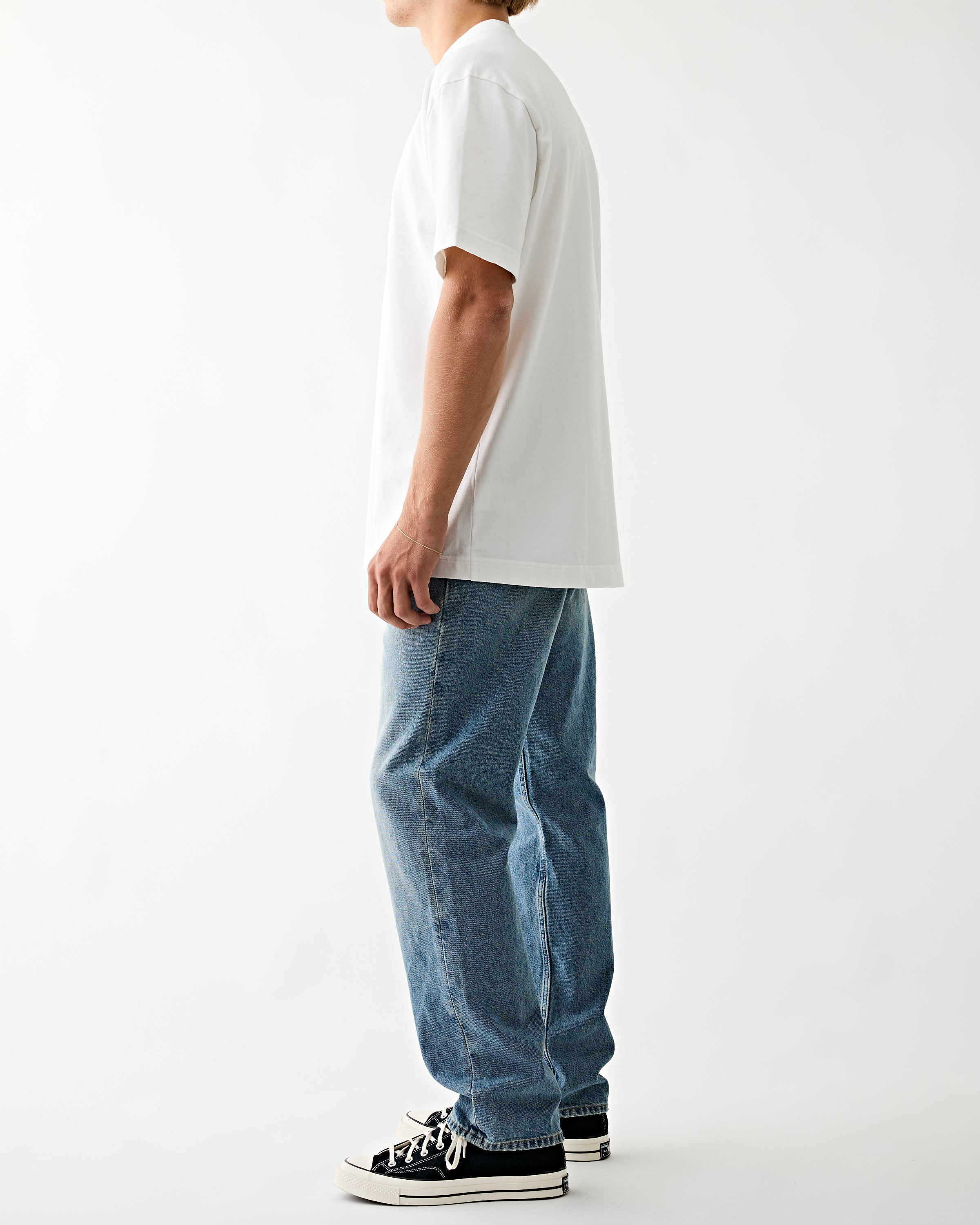 Tenue. Bruce Optic White T-shirt S/S Men