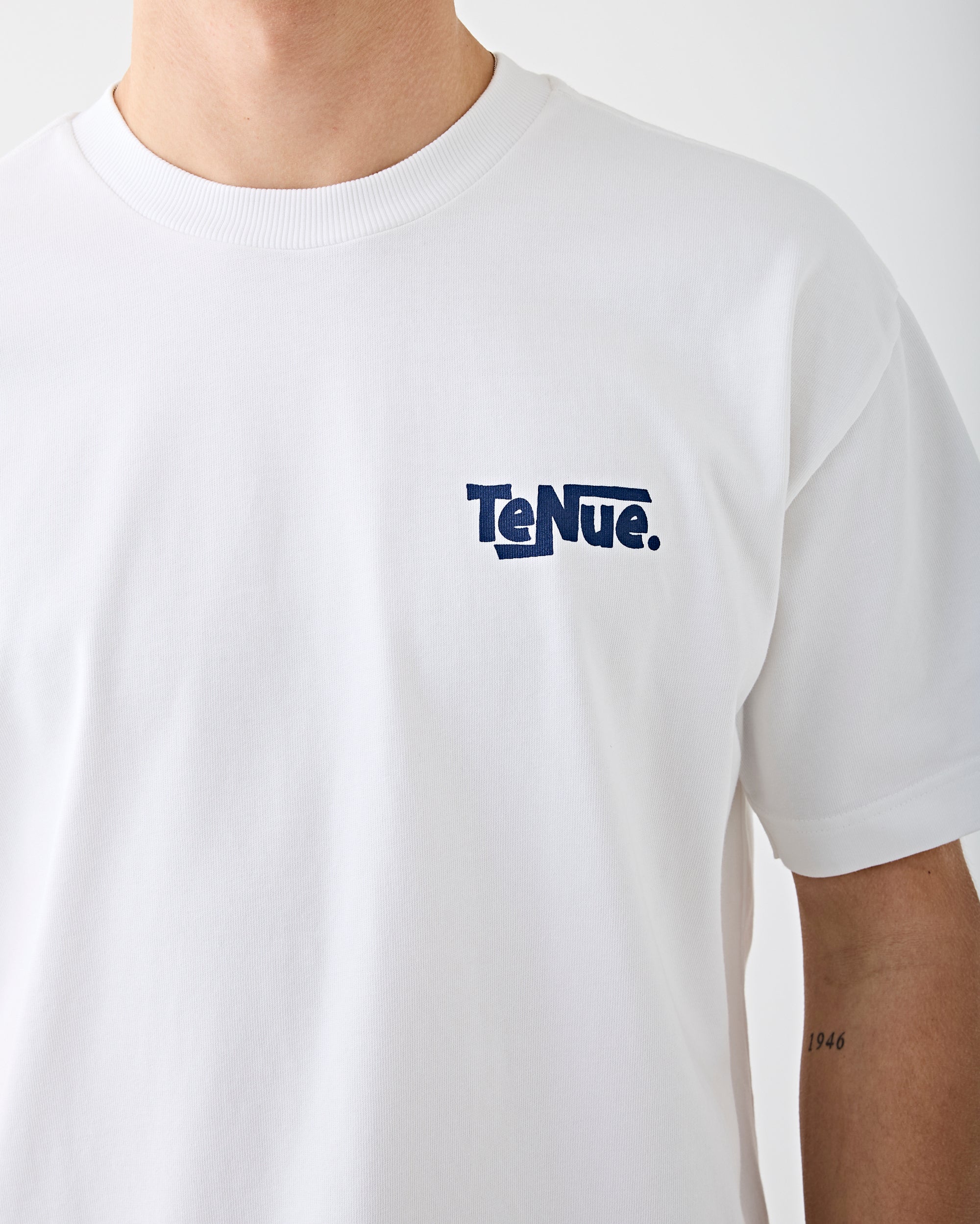 Tenue. Bruce W.W. Logo Tee T-shirt S/S Men