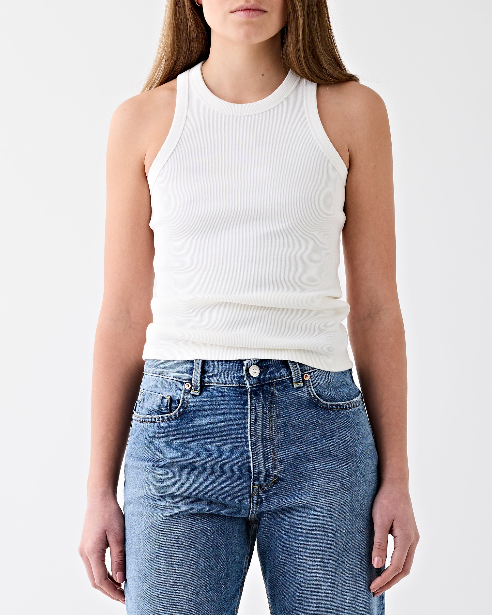 Tenue. Hailey Vintage White T-shirt S/S Women