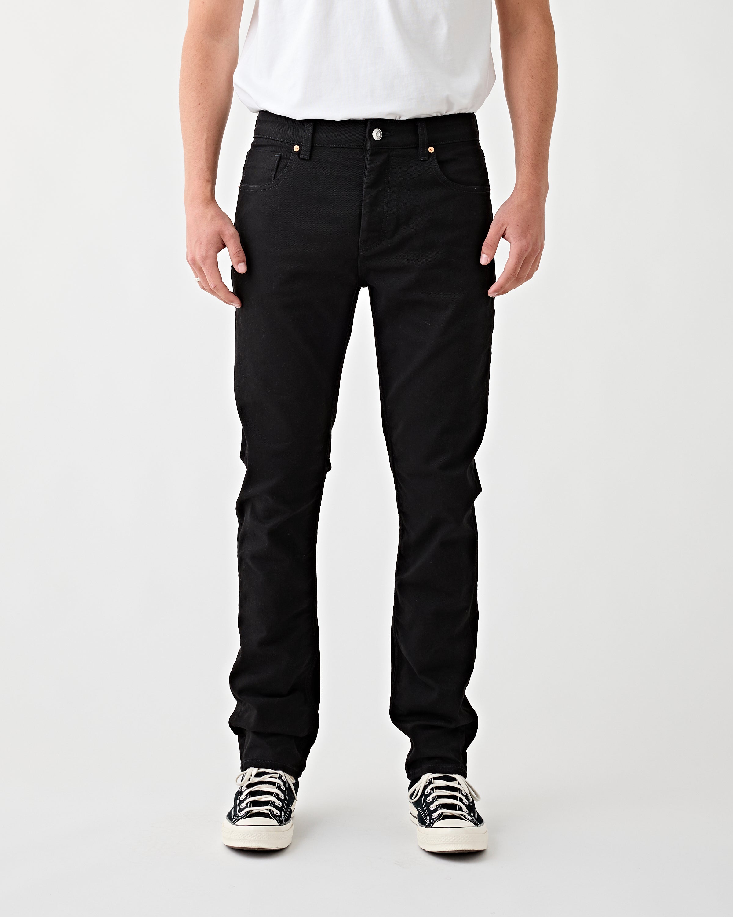 Tenue. Jackson Jeans Stay Black Denim Men