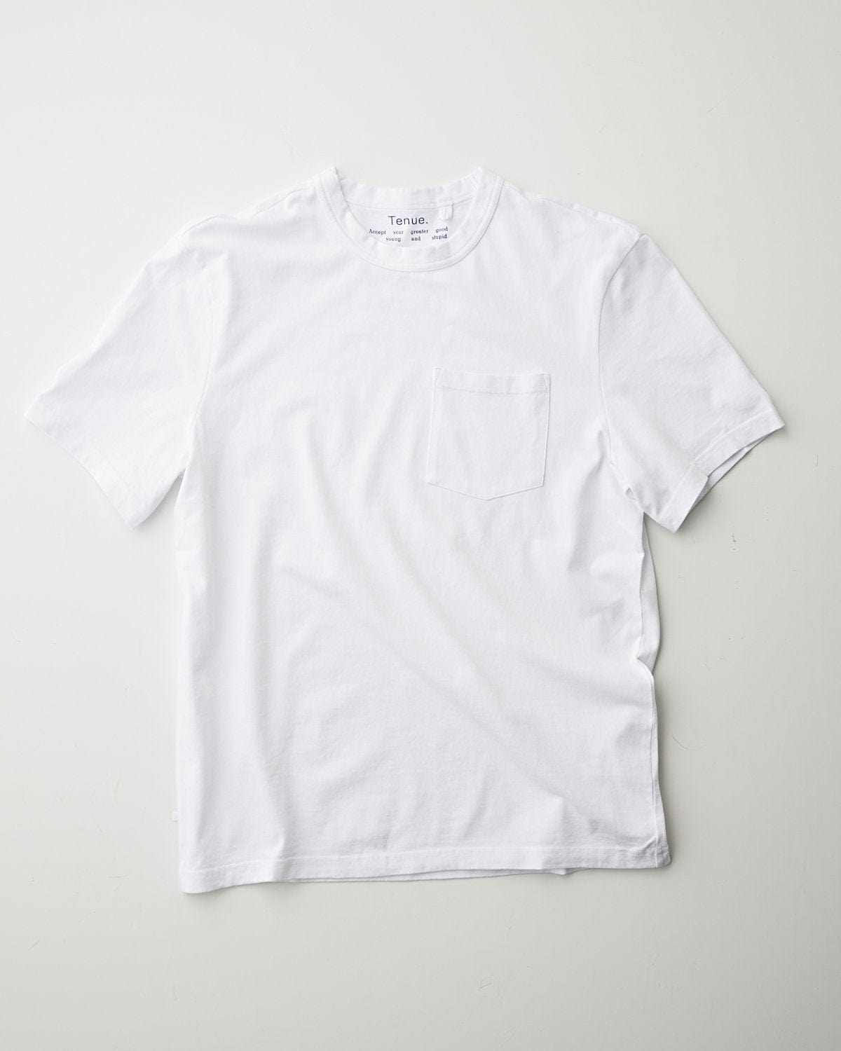 Tenue. 2-Pack John Black & White T-shirt S/S Men