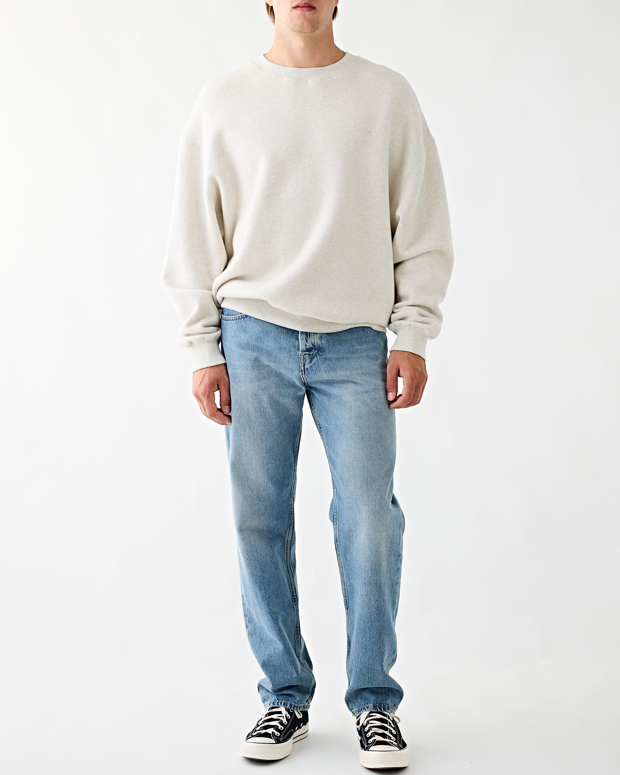 Tenue. Kelly Oat Melange Sweater Men