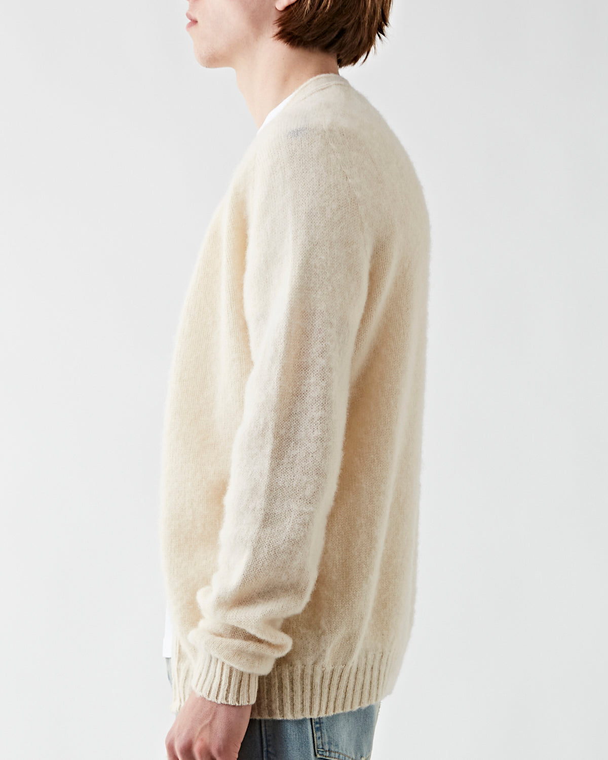 Tenue. Layne Cream Knitwear Men