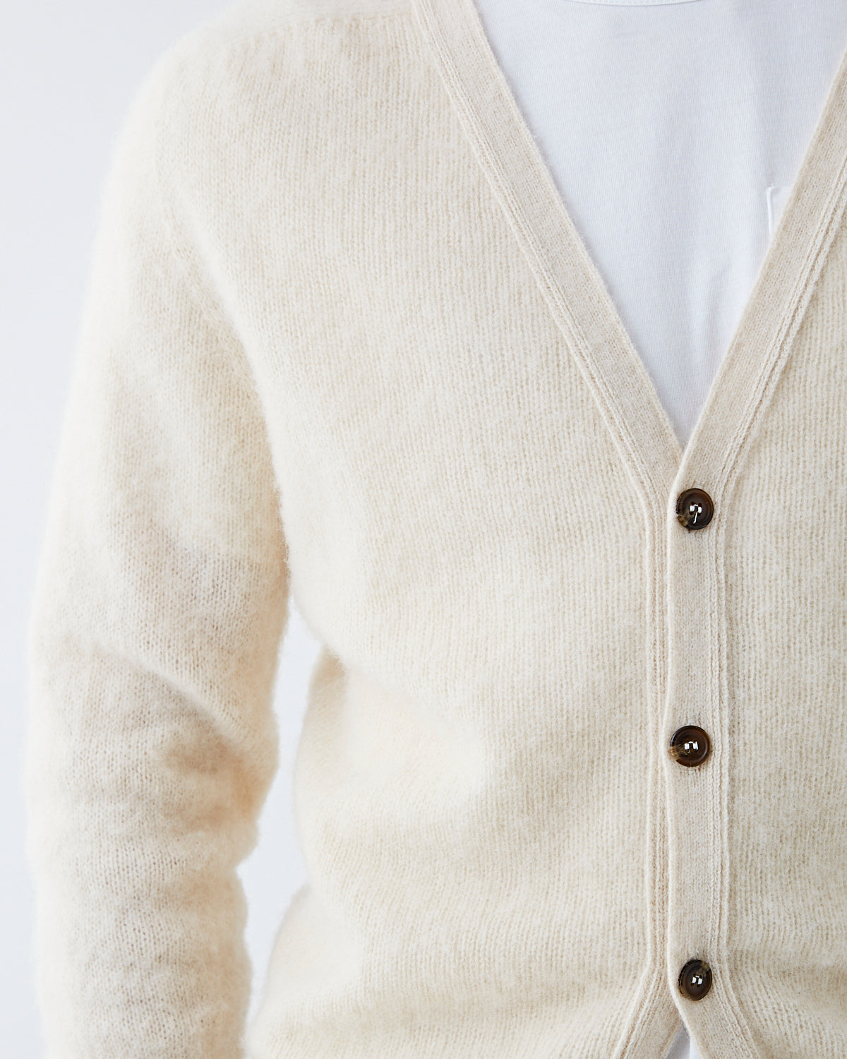 Tenue. Layne Cream Knitwear Men