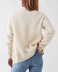 Tenue. Layne Cream Knitwear Men