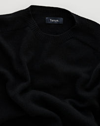 Tenue. Morrissey Crewneck Black Kintwear Men