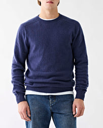 Tenue. Morrissey Crewneck Denim Knitwear Men