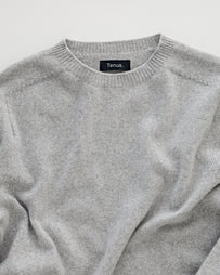 Tenue. Morrissey Crewneck Grey Melange Kintwear Men