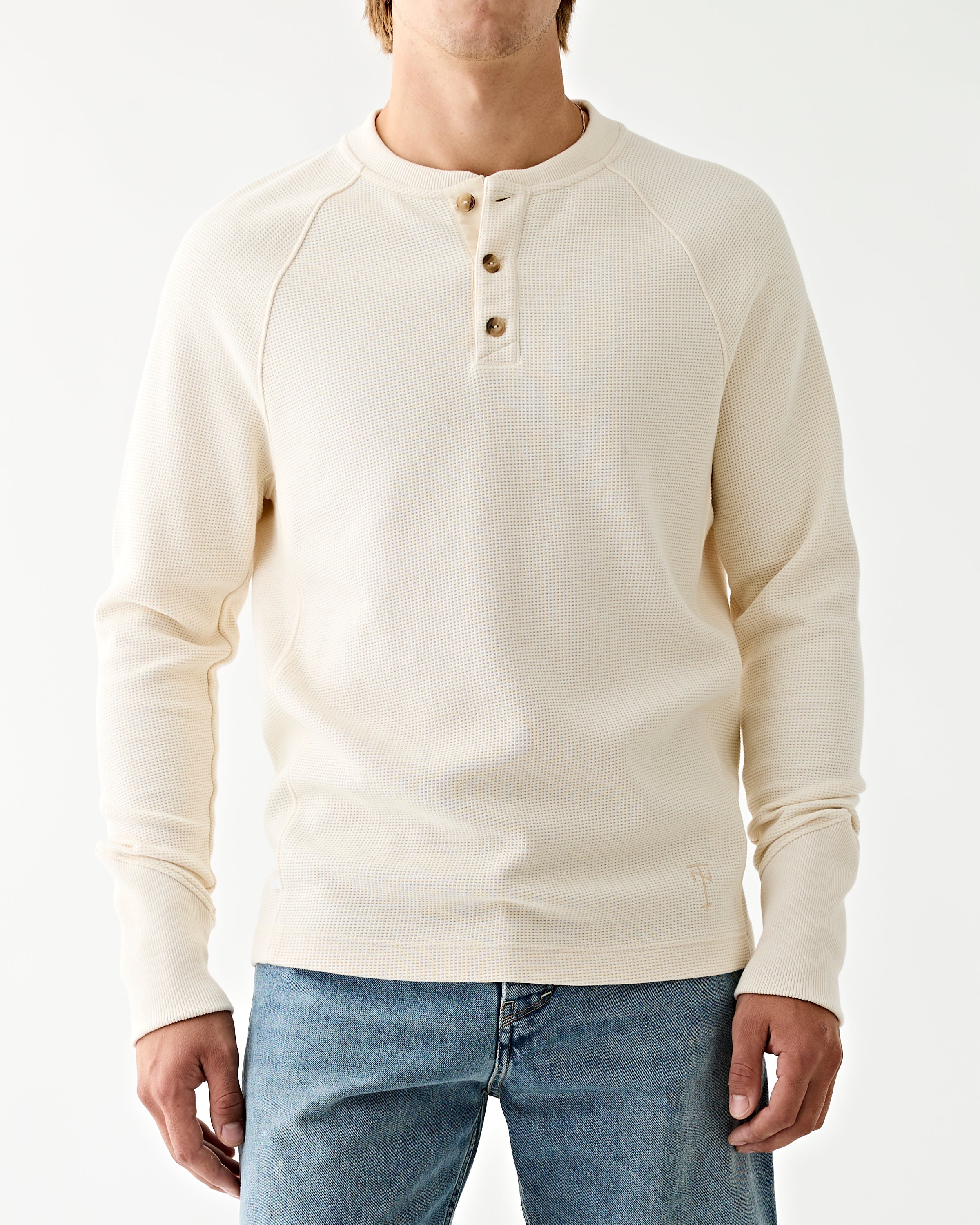 Tenue. Rower Natural T-shirt L/S Men