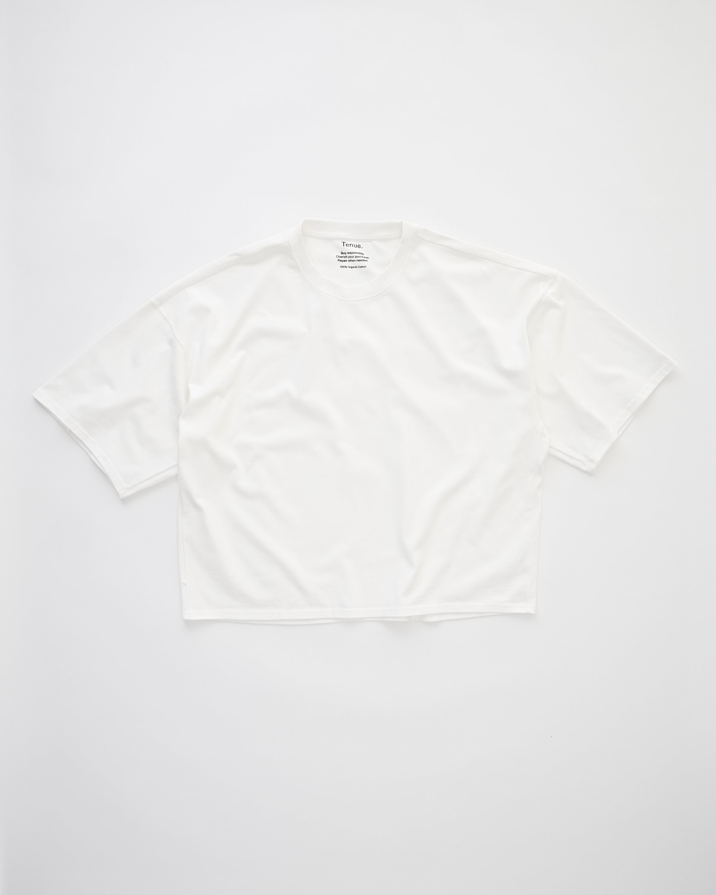 Tenue. Ben T-Shirt Vintage White T-shirt S/S Men