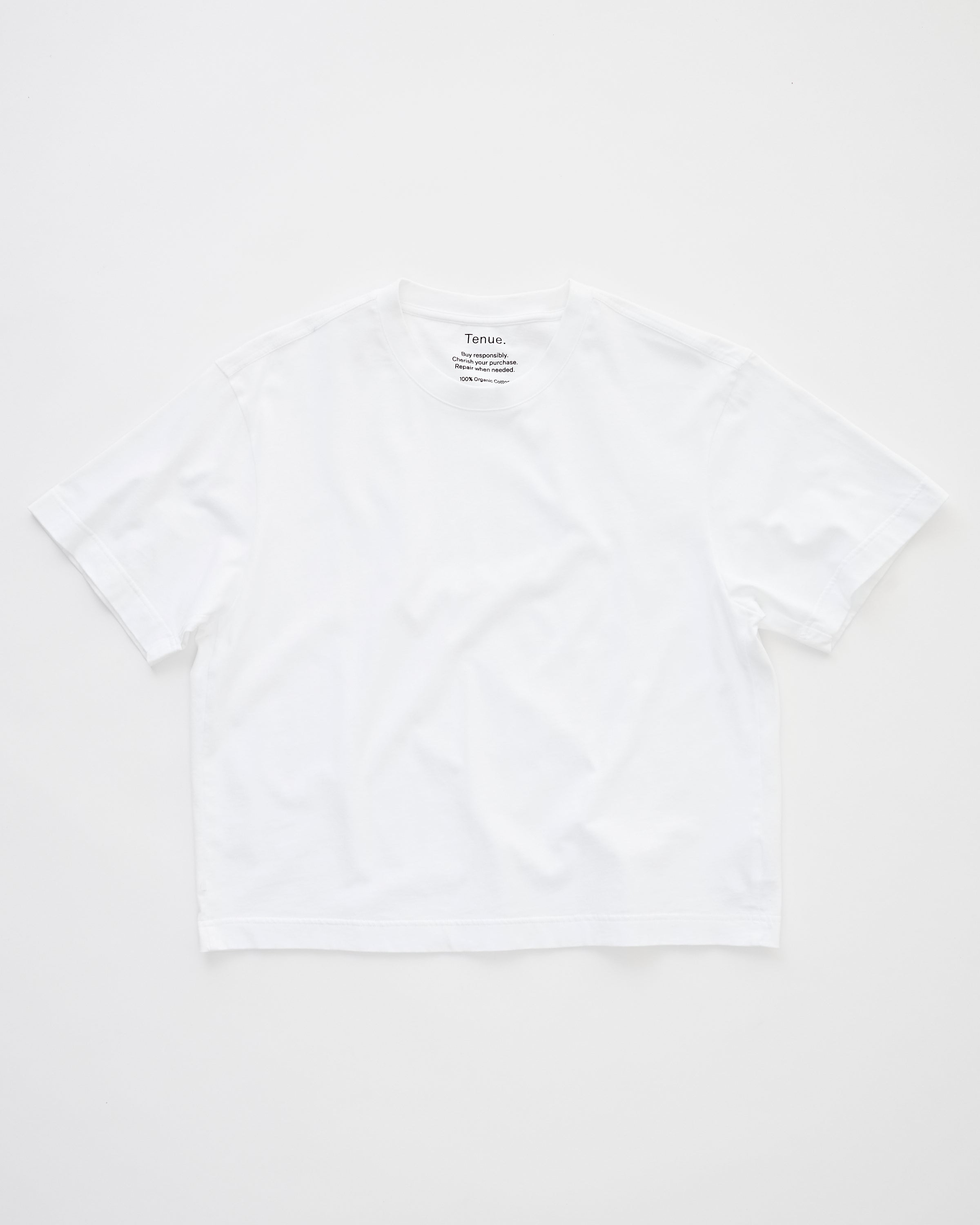 Tenue. Mick T-Shirt Optic White T-shirt S/S Women