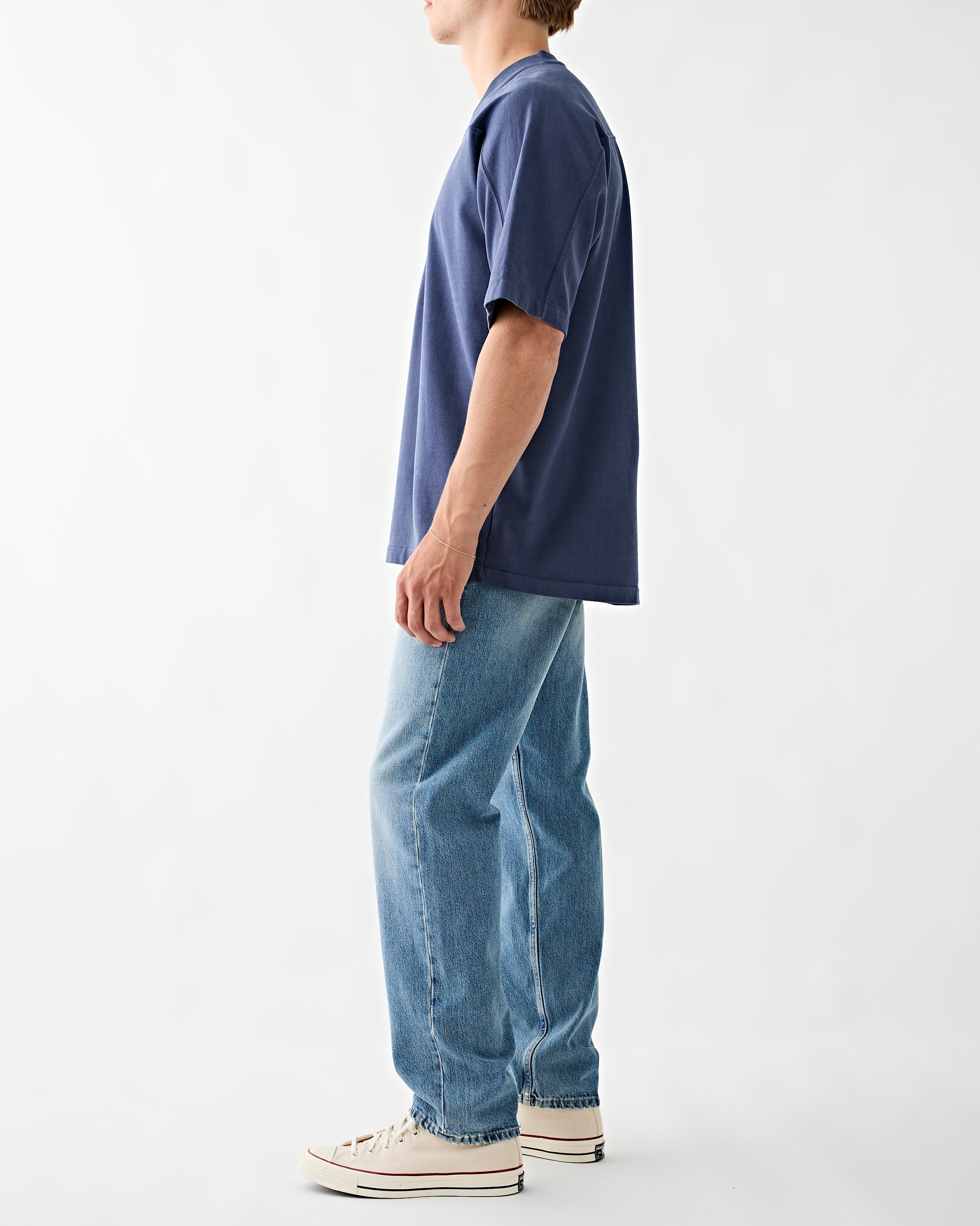 Tenue. Varsity V-Neck Ink T-shirt S/S Men