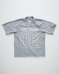 Tenue. Amsterdam Varsity V-Neck T-Shirt Lunar Dust T-shirt S/S Men