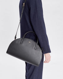 A.P.C. Tote Demi Lune Black Bags Women