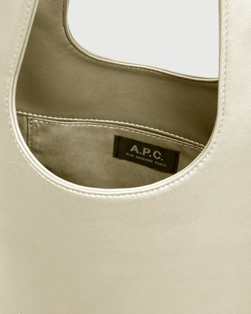 A.P.C. Tote Ninon Small Pale Gold Bags Women