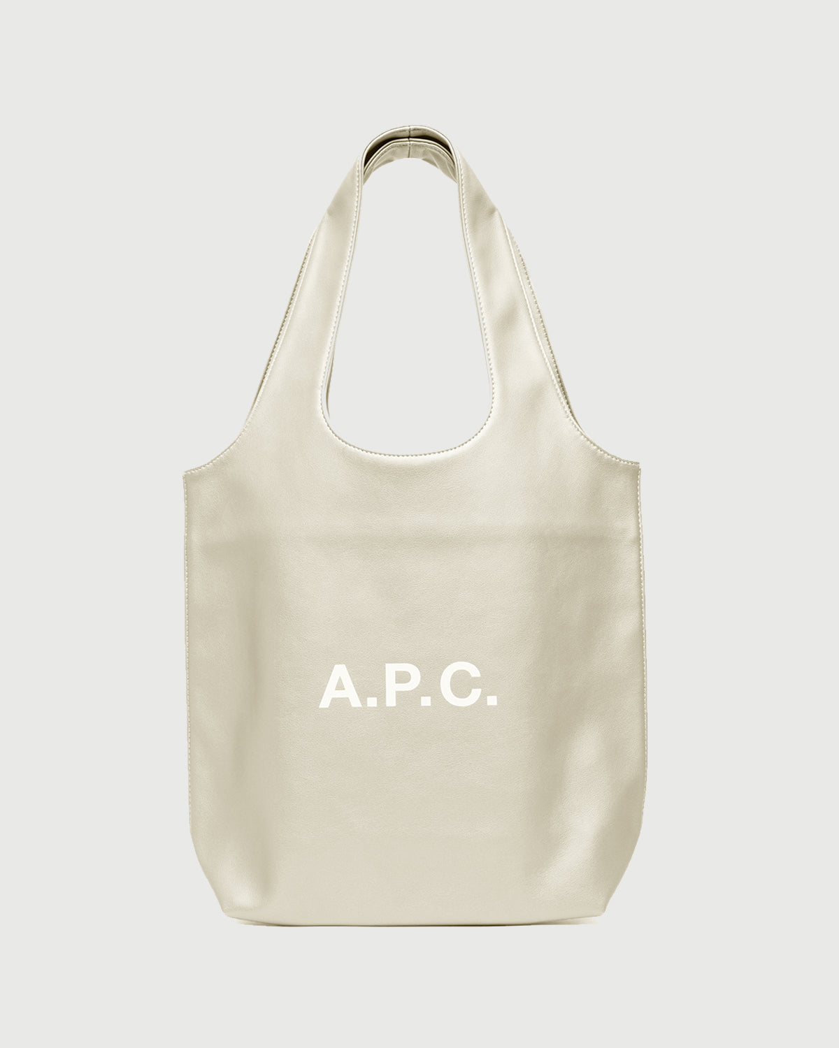 A.P.C. Tote Ninon Small Pale Gold Bags Women