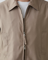 Uniform Bridge Single Blouson Jacket Beige JKT Short Men