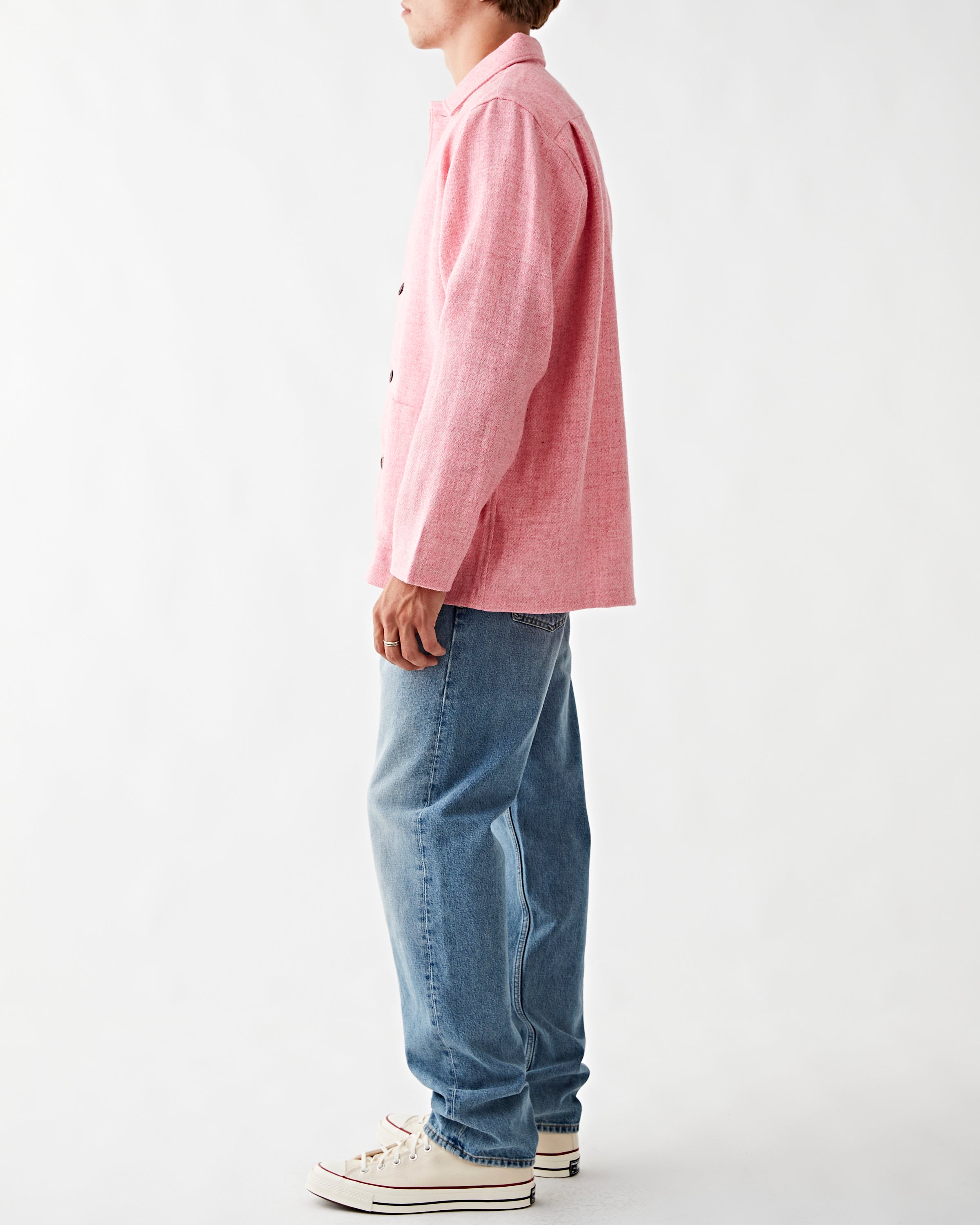 Easy Over Jacket Pink