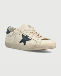 Golden Goose Super-star Nappa Upper White & Black Star Shoes Sneakers Men