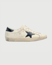 Golden Goose Super-star Nappa Upper White & Black Star Shoes Sneakers Men