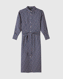 A.P.C. Robe Vanessa Blue WOMEN DRESSES