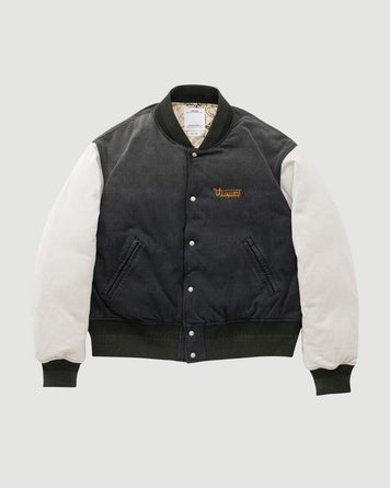 Visvim Varsity Era Down Jacket Black JKT Short Men