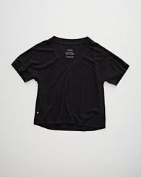 Tenue. Vi Black T-shirt S/S Women