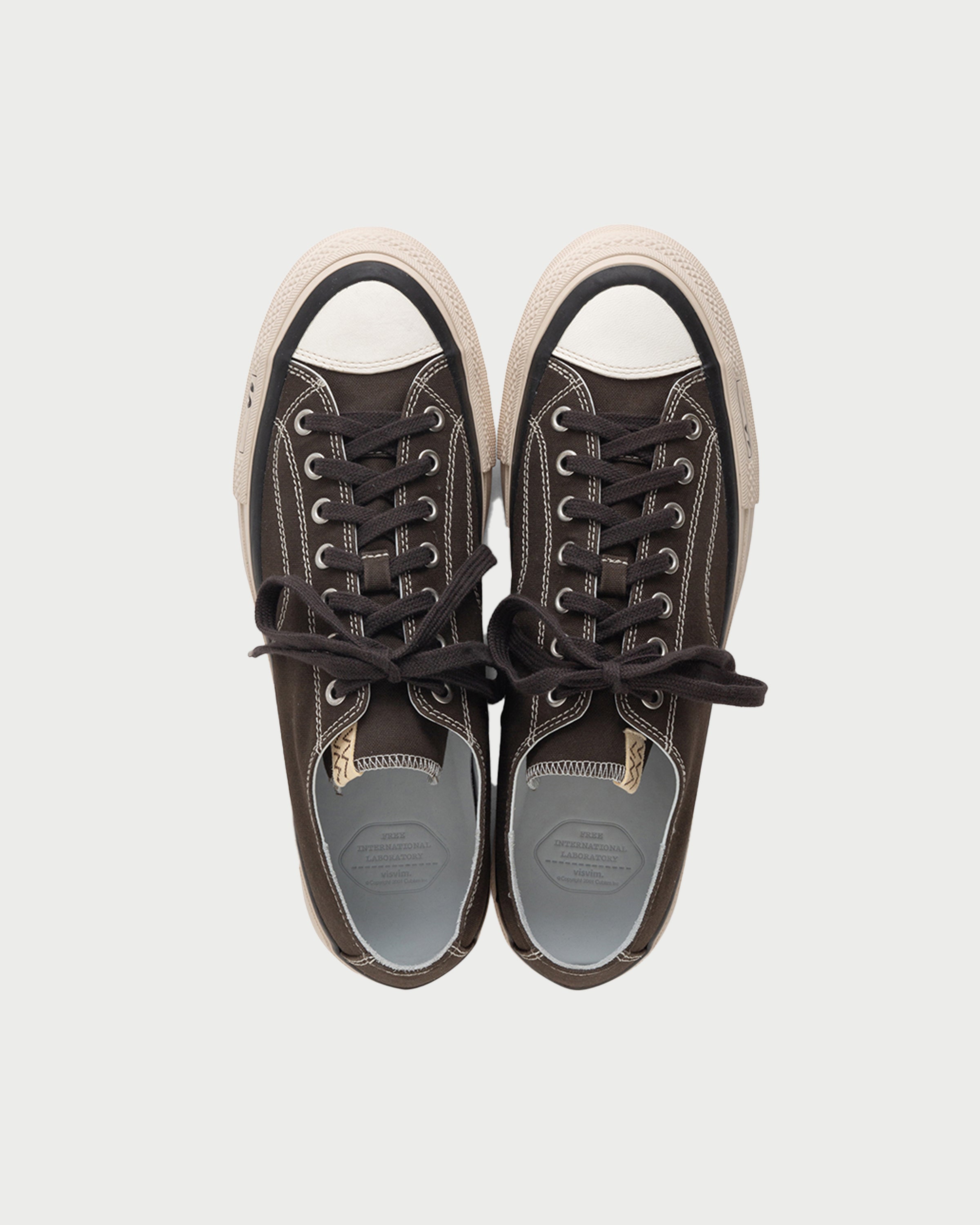 Visvim Skagway Lo Black Canvas Shoes Sneakers Unisex
