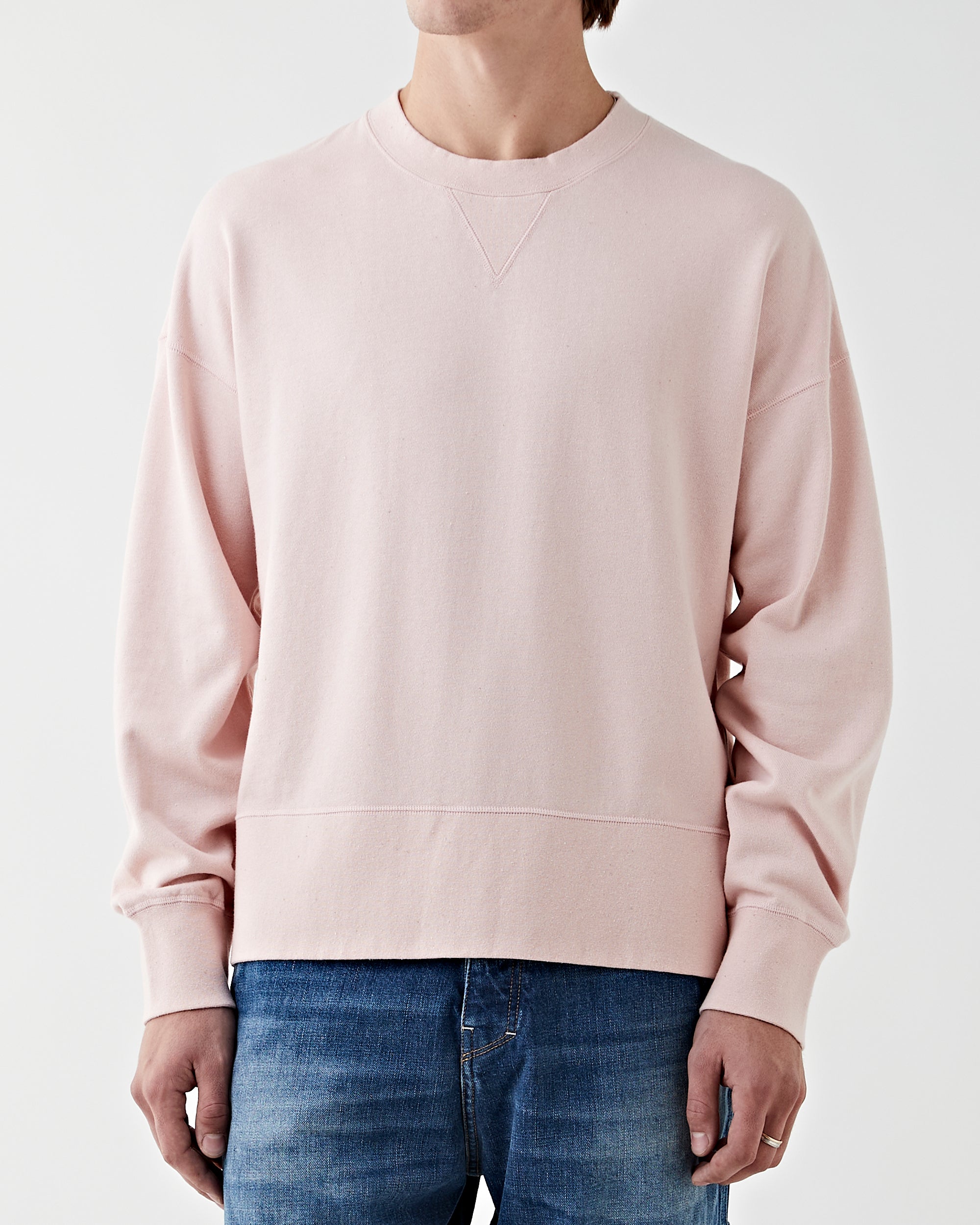 Visvim Court Sweat Pink (C/WS) Sweater Men