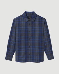 A.P.C. Surchemise Bobby Heather Grey Shirt L/S Men