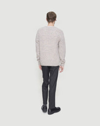 A.P.C. Pull Lucas Light Grey Knitwear Men