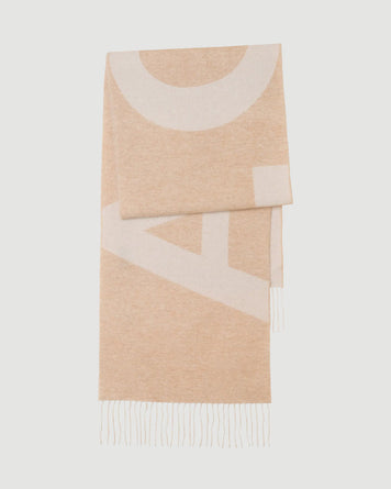 A.P.C. Scarf Malo Camel Scarfs & Gloves