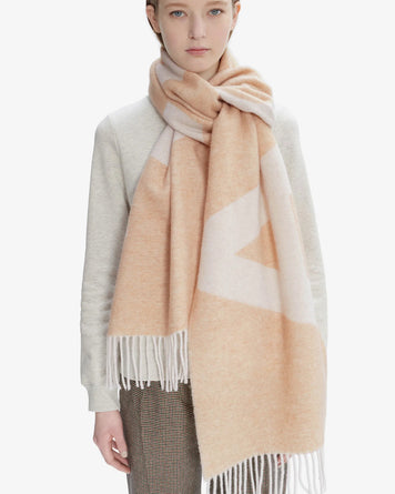 A.P.C. Scarf Malo Camel Scarfs & Gloves