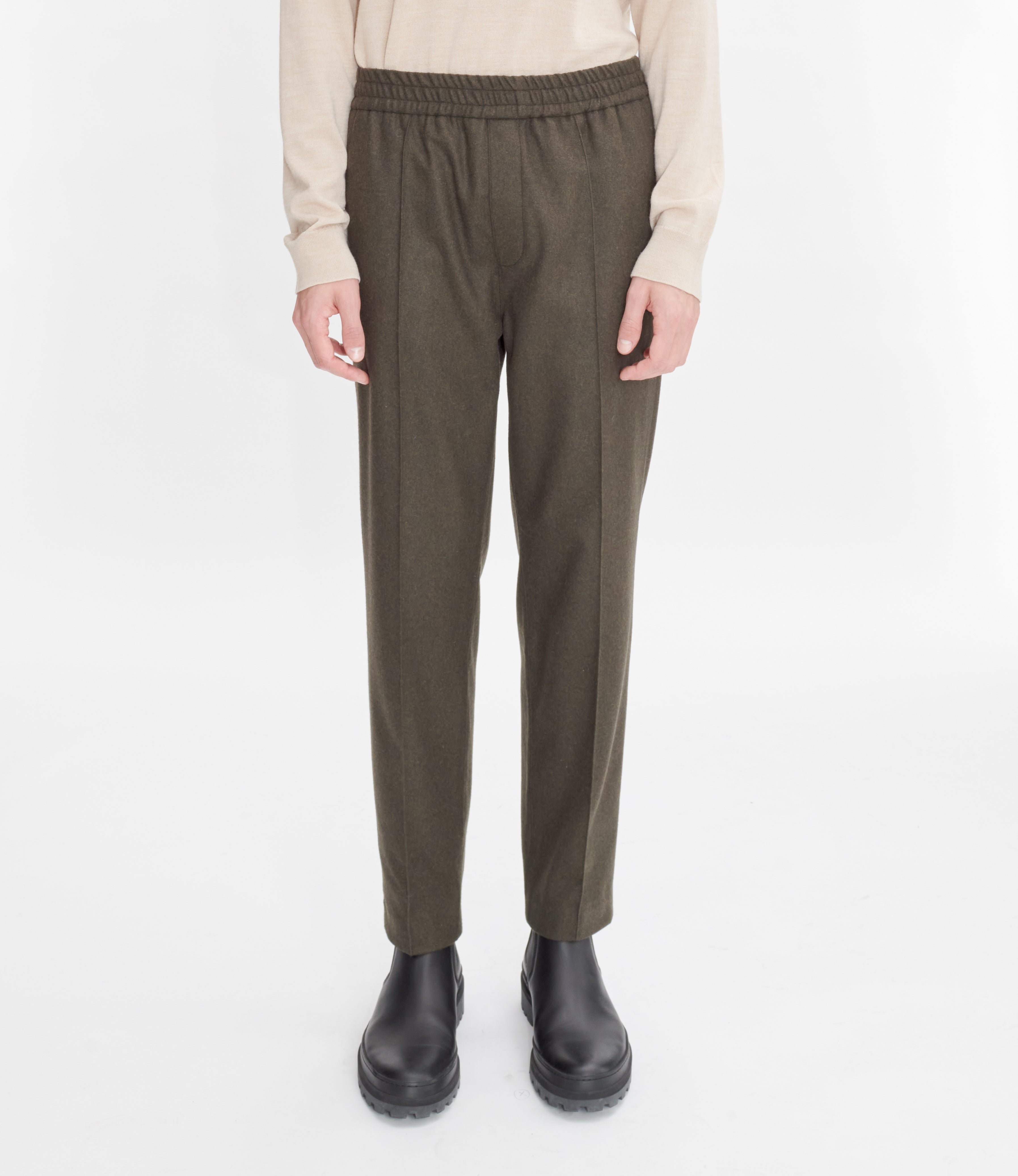 A.P.C. Pantalon Pieter Kaki Chine Pants Men