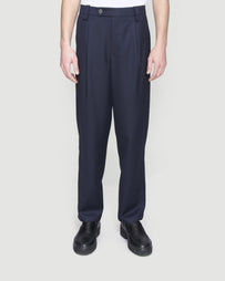 A.P.C. Pantalon Renato Heather Marine Pants Men