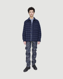A.P.C. Surchemise Stanley Dark Navy Shirt L/S Men